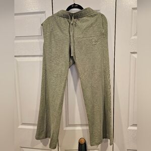 PINK Victoria's Secret Olive Joggers